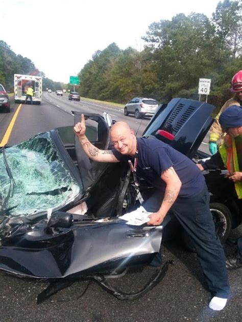 Driver Survives A Terrible Crash Vehicles