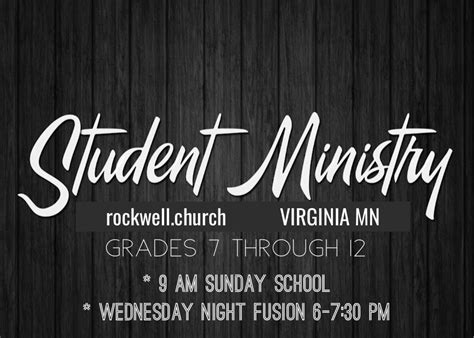 Youth Group – Rockwell Church