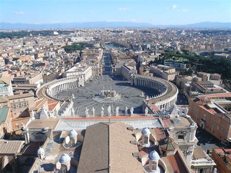 Italia Roma 10 Vista Aérea De Roma Desde El Vaticano Yu Hua Huang