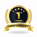 1st Anniversary Logo Vector Art, Icons, and Graphics for Free Download
