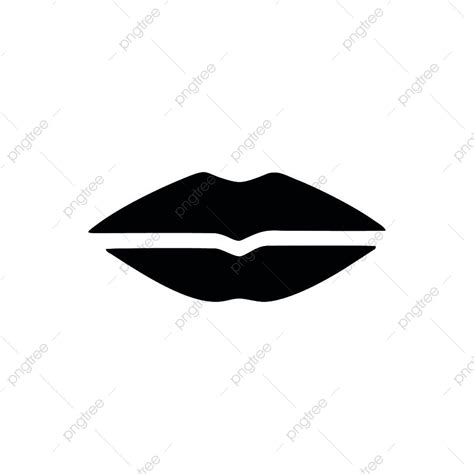 Mouth Silhouette Png Transparent Mouth Icon Vector Logo Template