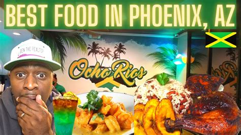 Eating Some Good Jamaican Food At Ocho Rios Jerk Spot In Phoenix