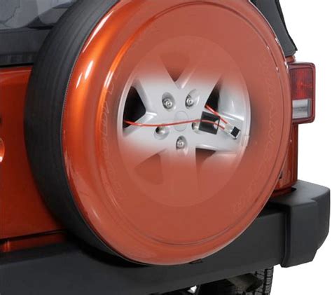 Boomerang Enterprises Painted Rigid Tire Cover For 07 18 Jeep Wrangler