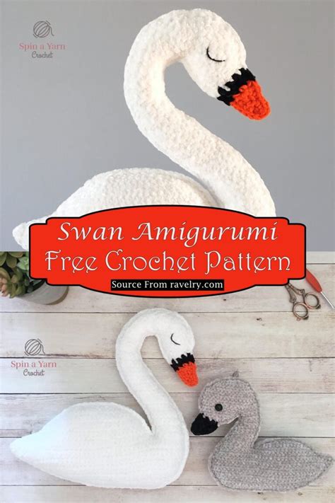8 Crochet Swan Patterns