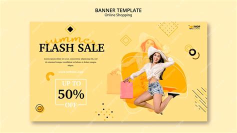 Free Psd Banner Template Design Online Shopping