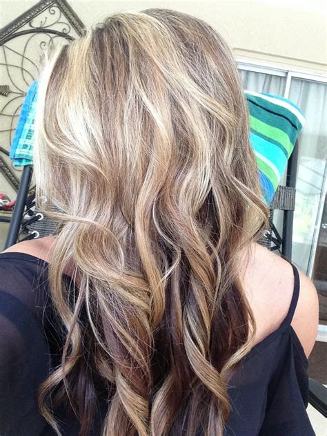 One misconception of highlighting is that highlights are only blonde in color. New brown and blonde hair! Love my Highlights & lowlights ...