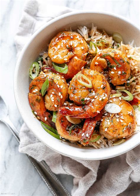 Honey Garlic Shrimp Recipe Easy Shrimp Recipe — Eatwell101