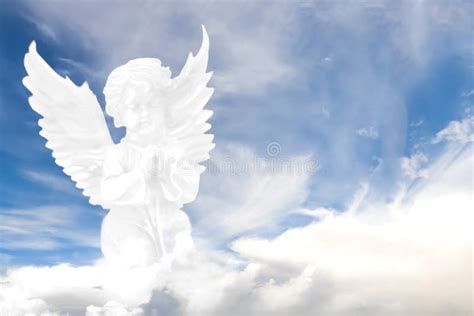 Angel In The Clouds Stock Photo Image Of Fantasy Magical 172966350