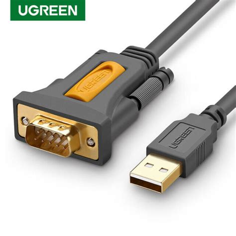 Ugreen 3 Mtr Usb To Db9 Rs 232 Adapter Cable Ugratara Infosys
