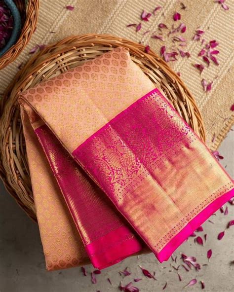 Traditional Kanchipuram Silk Saree With Weaving Blouse Bansi Fashion
