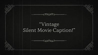 Editable Vintage Silent Movie Caption Title - Premiere Pro Template ...