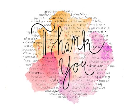 Free Multi Printable Thank You Cards