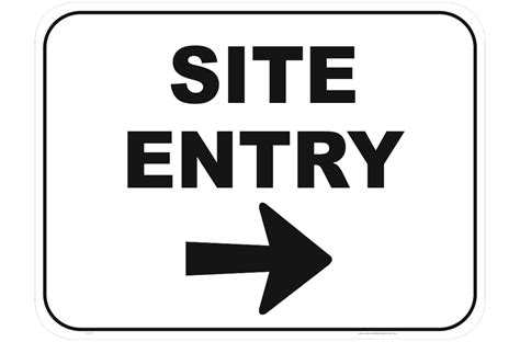 Entry Sign Png Transparent Images Png All