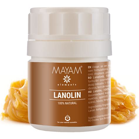 Lanolina anhidra pura (M - 1199), 40 g, Mayam : Farmacia Tei online
