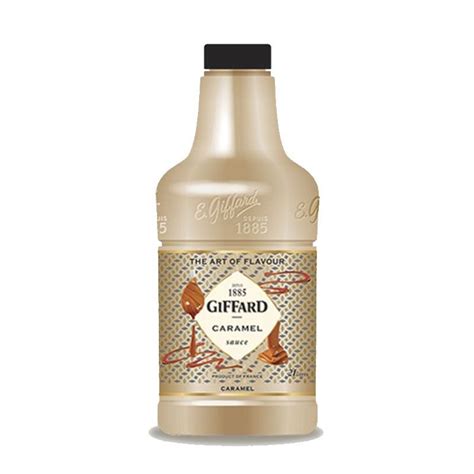 Giffard Caramel Sauce 2L Syrups Sauces Bevarabia