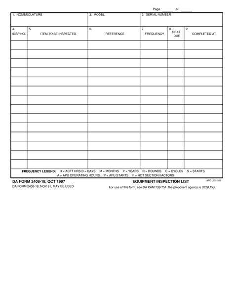 Da Form 2408 18 Fill Out Sign Online And Download Fillable Pdf