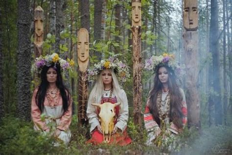 Slavic Witches Wiccan Witchcraft Pagan Rituals Ukrainian Mythology