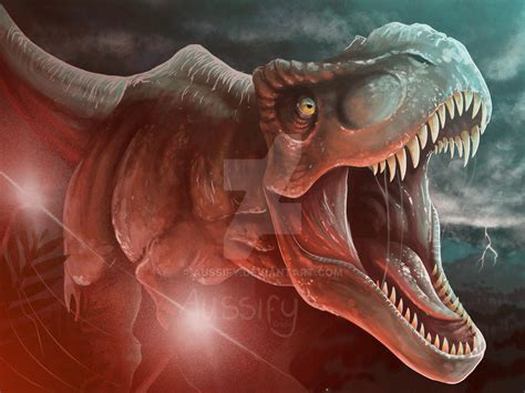 Jurassic World Rexy By Aussify On Deviantart