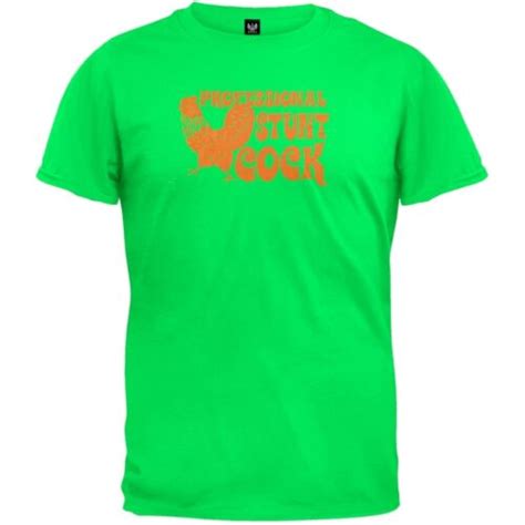 Pro Stunt Cock T Shirt Light Green Ebay