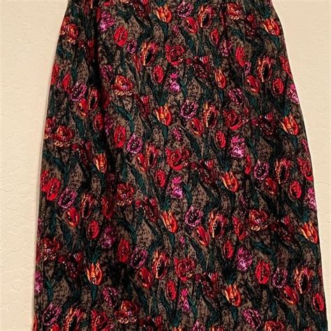 Emanuel Ungaro Skirts Emanuel Ungaro Ter Floral Silk Wrap Style