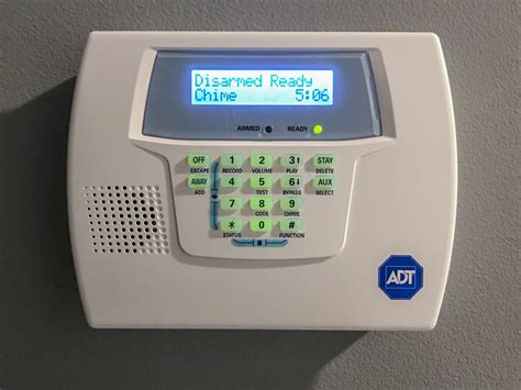 Alarm System Adt The O Guide