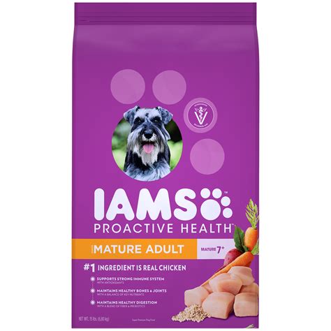 But is that food healthy for your dog? IAMS PROACTIVE HEALTH Mature Adult Dry Dog Food Chicken ...