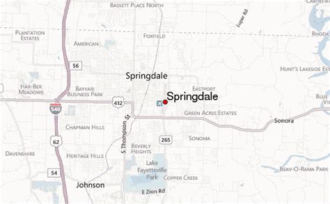 Springdale Ar Zip Code Map United States Map