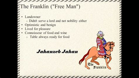 The Franklin The Prologue To The Canterbury Tales Text And