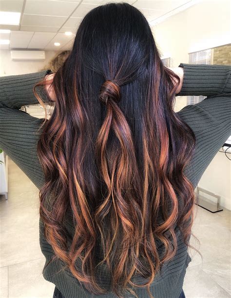 Black Hair Ombre Hair Color For Black Hair Cool Hair Color Ombre