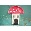 Popsicle Stick Mushroom Fairy House  Kid Craft Idea For Spring