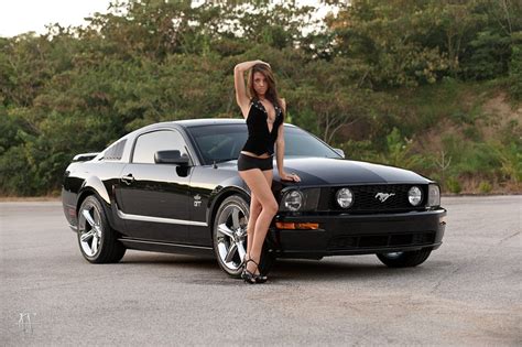 Muscle Car Girl Summer New Muscle Cars Mustang Girl Car Girls Ford Mustang