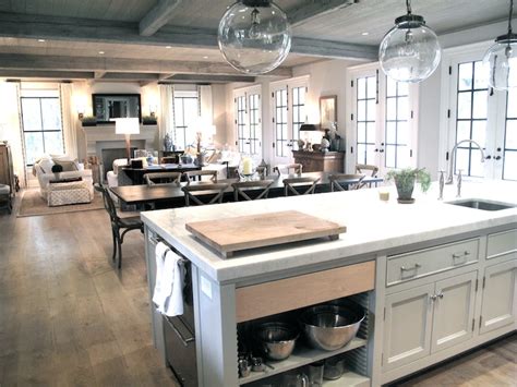Typically 2 or more rooms in a home open onto one another in an open concept design. Double Dishwashers - Transitional - kitchen - Jane Green