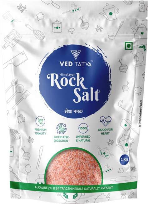 ved tatva himalayan rock salt sendha namak 1 kg rock salt price in india buy ved tatva