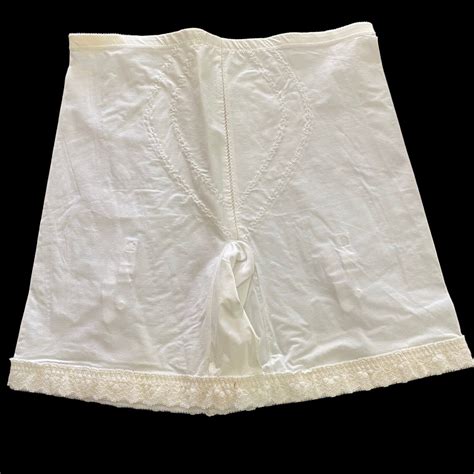 vintage playtex i can t believe it s a girdle 6xl long leg white panty girdle ebay