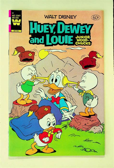 Huey Dewey And Louie Junior Woodchucks 81 1984 Whitman Vfnm