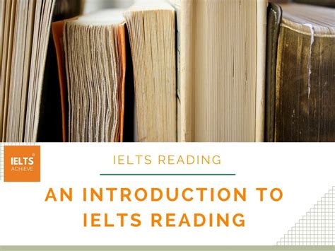 An Introduction To Ielts Reading Ielts Achieve