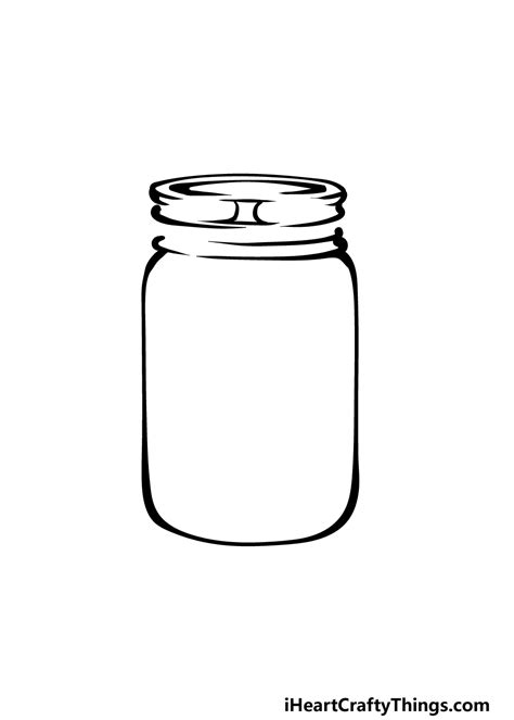 Jar Images For Drawing Straightlineartdrawingsabstract