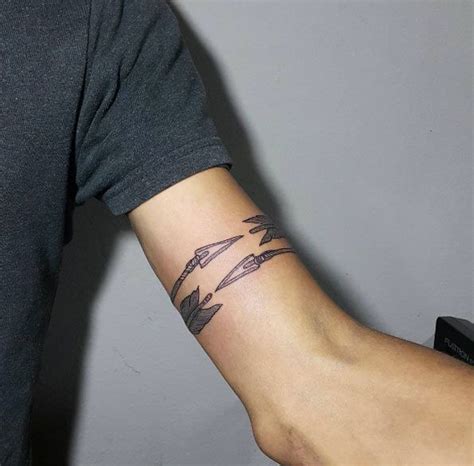 Arrow Armband By Berç Batuhan Tribal Armband Tattoo Armband Tattoos