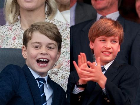 Best Lookalike Photos Of Prince George And Prince William