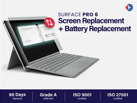 Surface Pro 6 Screen Battery Repair Bundle Digital Hospital