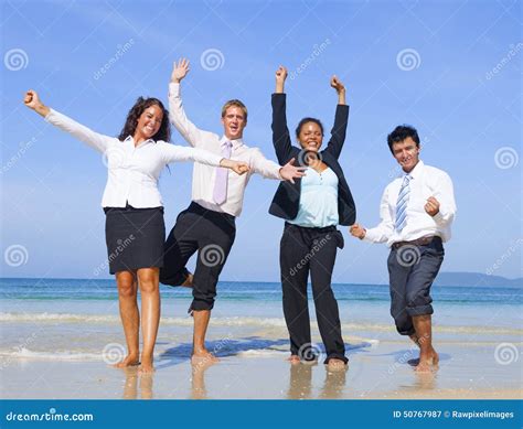 Business Colleagues Vacation Leisure Team Concept Stock Image Image