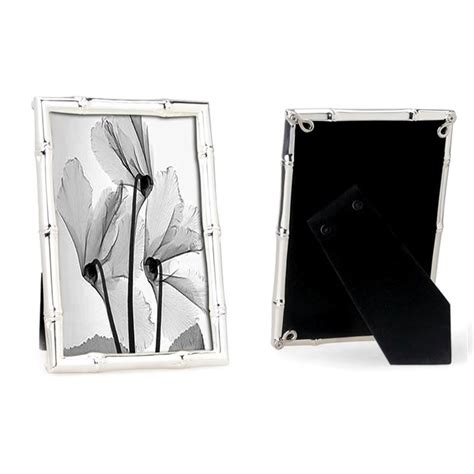Whitehill Bamboo Silver Plated Photo Frame 13x18cm Victorias Basement