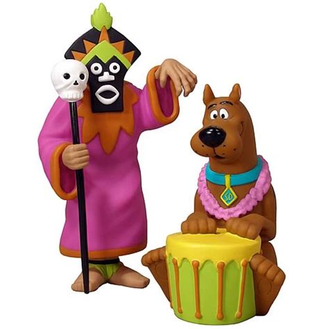 Funkovision Scooby Doo And Witch Doctor Vinyl Figures