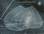 Map of the Gordian Reach (Yavin's sector) from 2009's The Essential ...