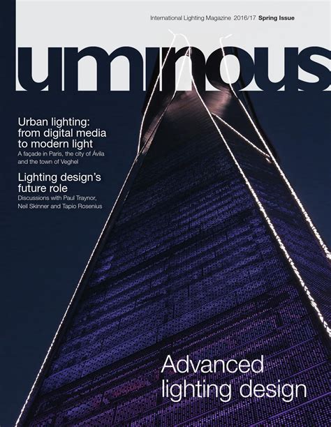 Luminous 17 Advanced Lighting Design By Luminous International