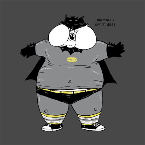 Fat Bat Boy Batman T Shirt Teepublic