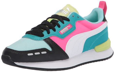 Buy Puma Womens R78 Neon Shoes At