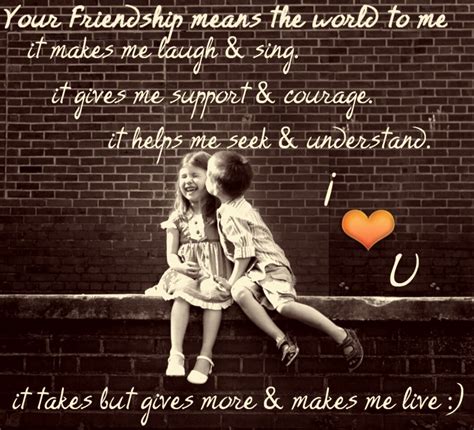 Wallpaper Quotes About Friendship And Love