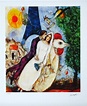 Marc Chagall: "Bride and Groom of the Eiffel Tower" 11/375 - Subasta ...