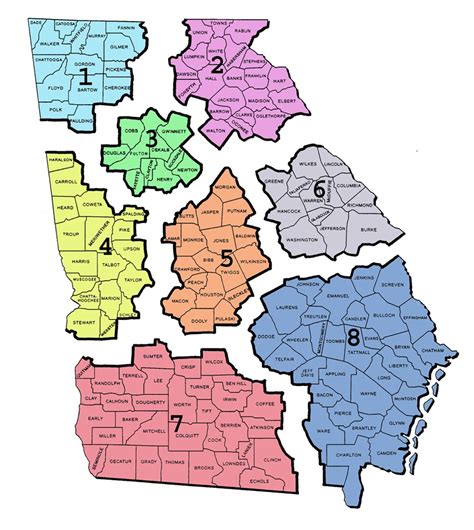 Georgia District Map | Georgia CTA Map | | USTA Georgia